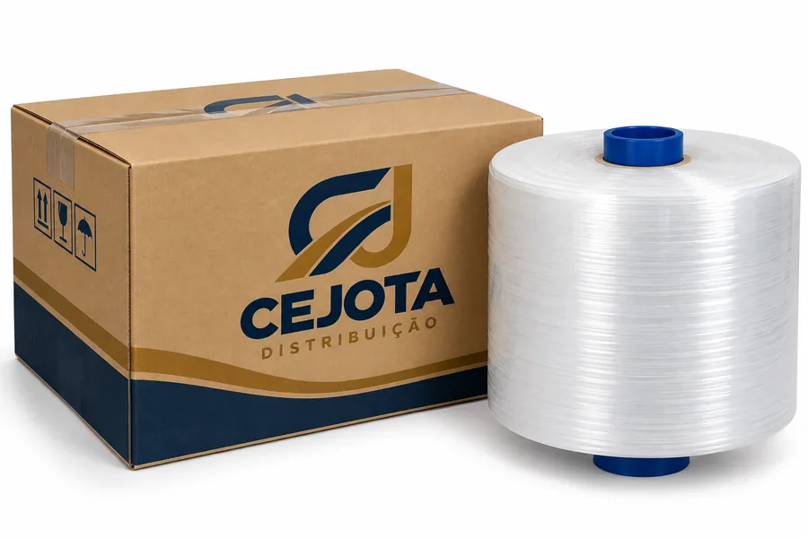 Caixa CEJOTA com bobina picotada fundo estrela